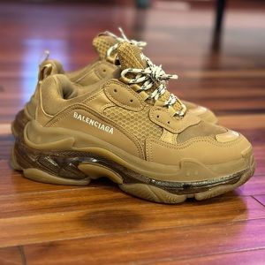 Balenciaga Tan Sneakers